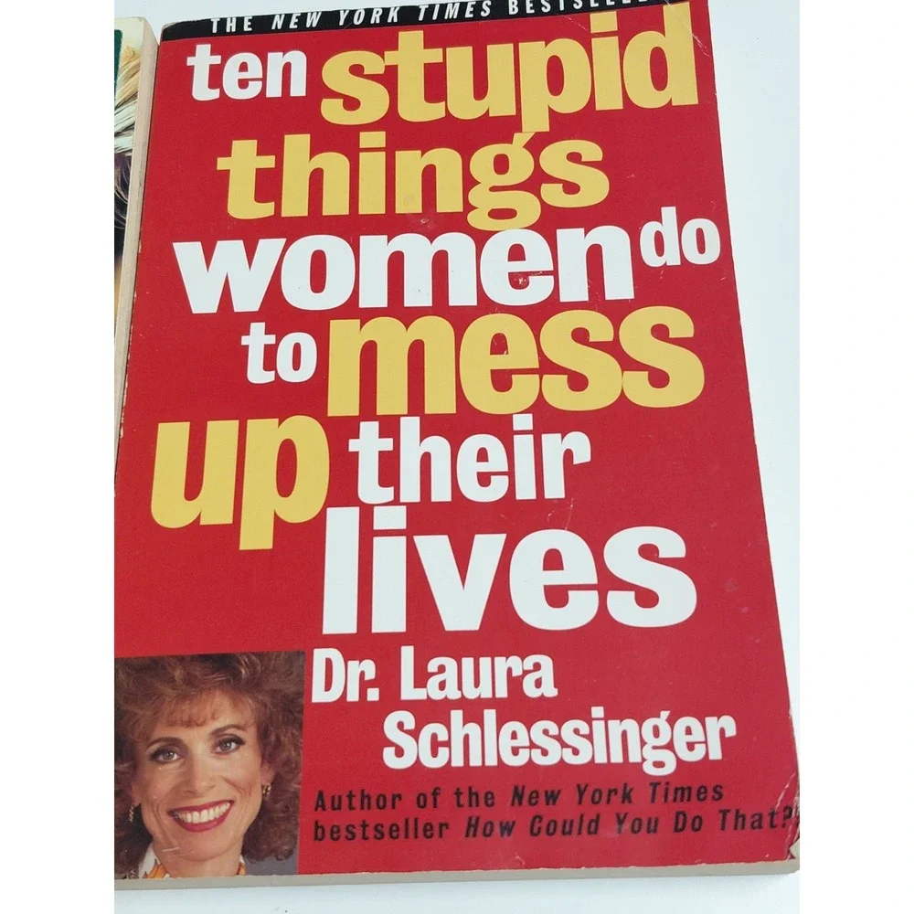 Lot of 2 Self Help Books Cheryl Richardson Laura Schlessinger Paperback